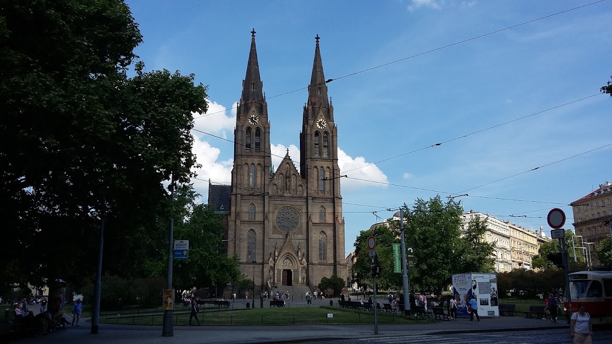 Vinohrady tourist Prague